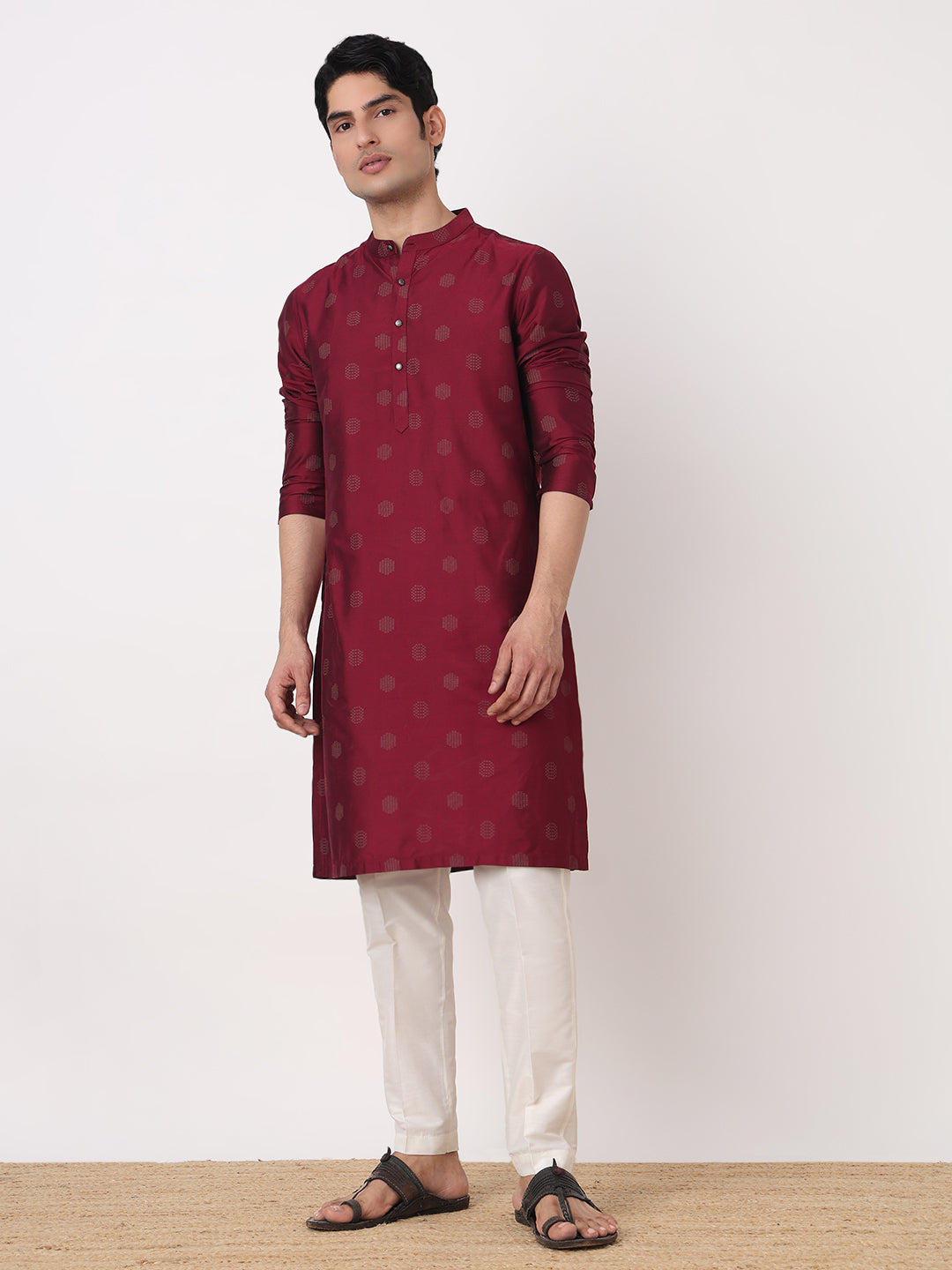 Printed Straight Long Kurta