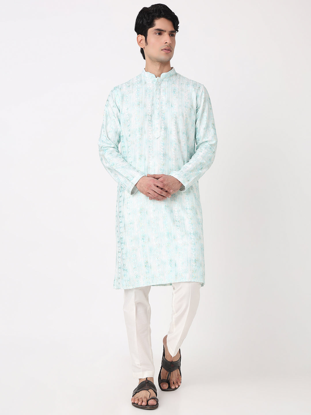 Embroidered Straight Kurta