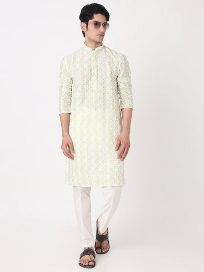 Embroidered Straight Kurta