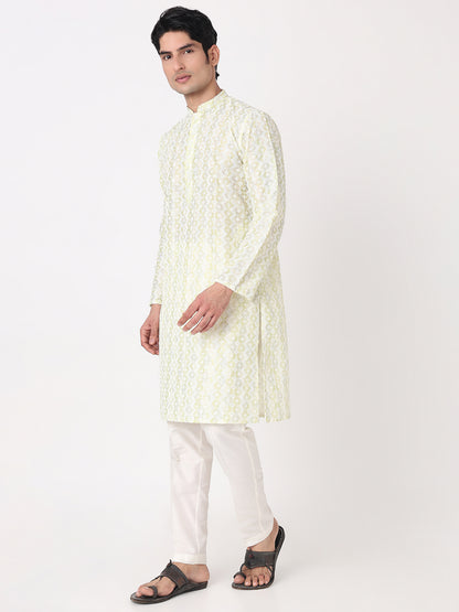 Embroidered Straight Kurta