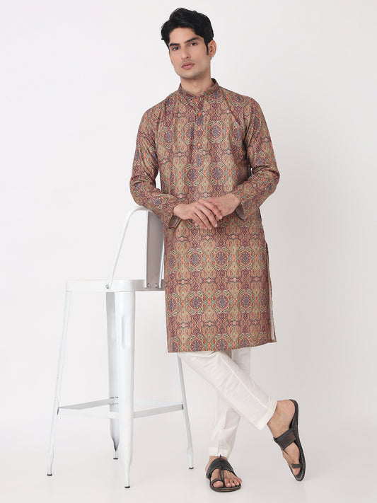 Printed Straight Kurta