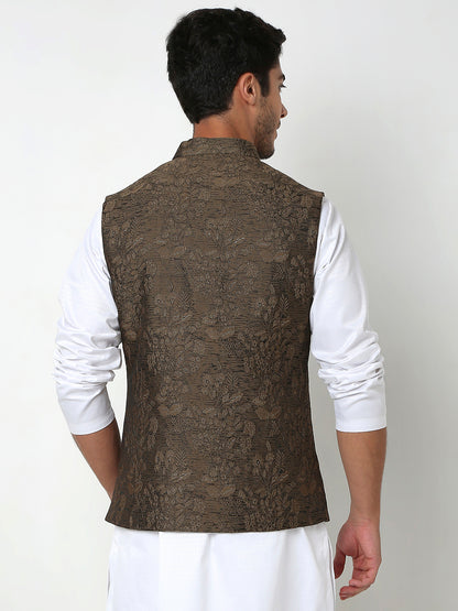 Regular Fit Jacquard Jacket