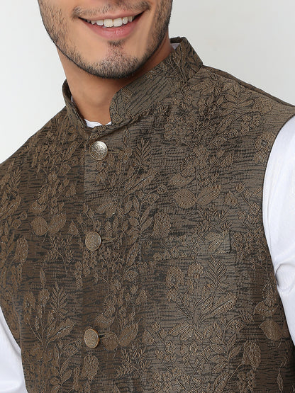 Regular Fit Jacquard Jacket