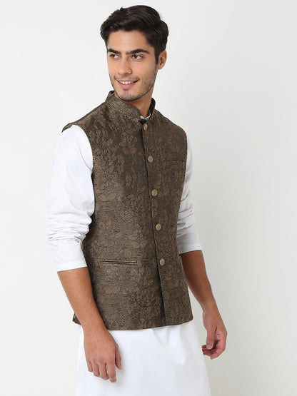 Regular Fit Jacquard Jacket