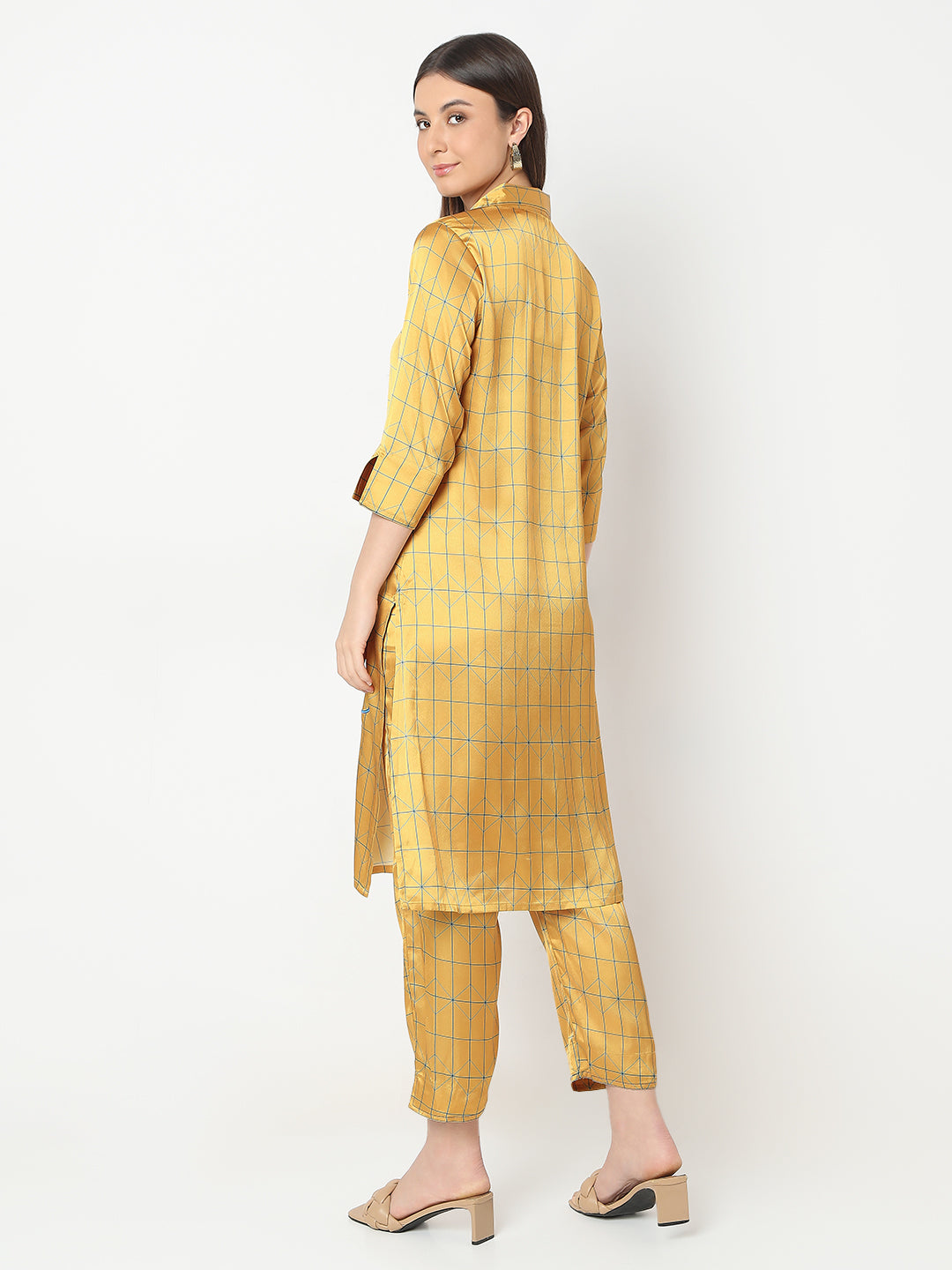 Nylangan Straight Fit Printed Kurta