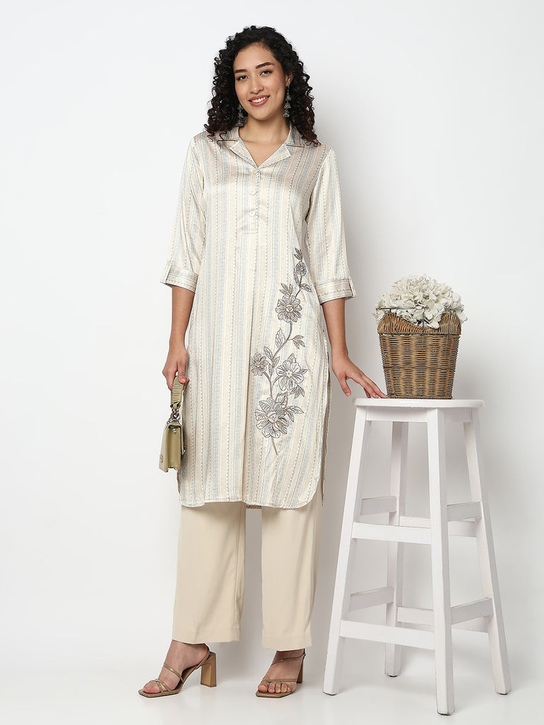 Nylangan Abstract A-Line Kurta