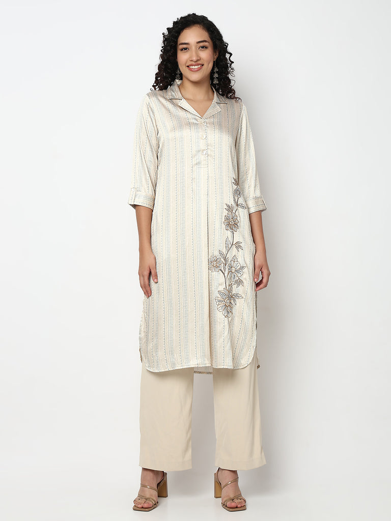 Nylangan Abstract A-Line Kurta
