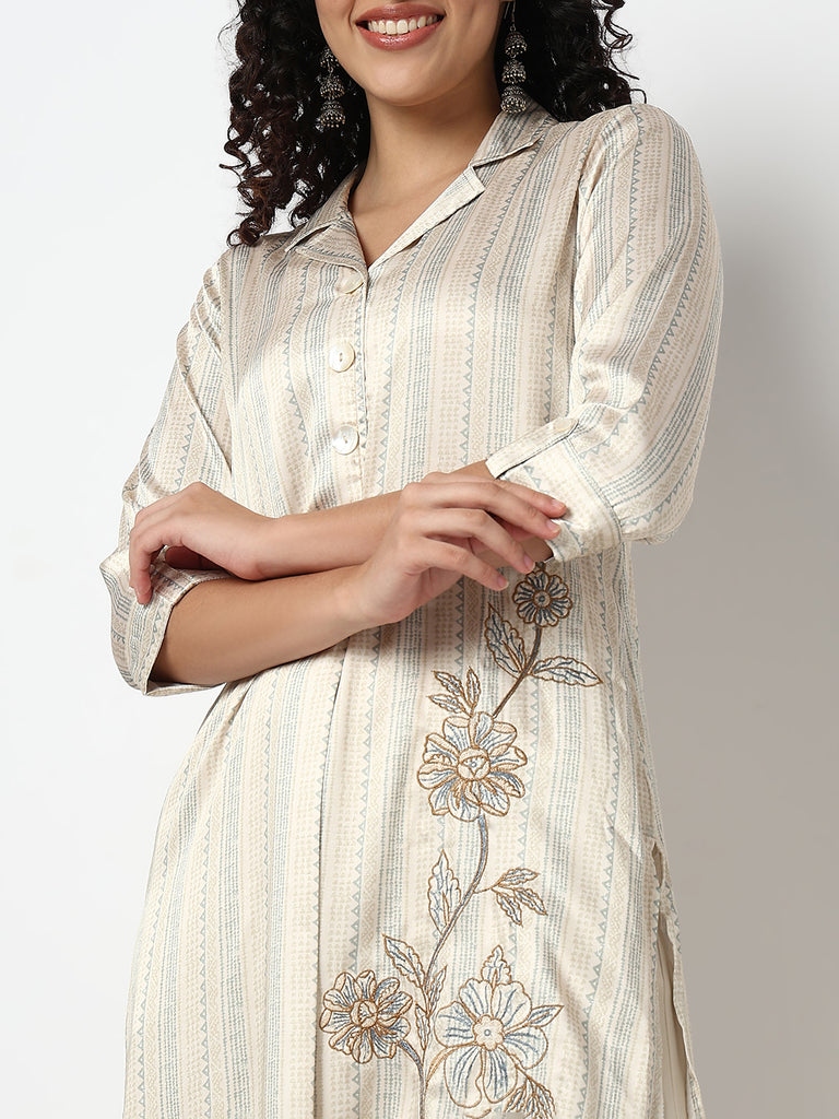 Nylangan Abstract A-Line Kurta
