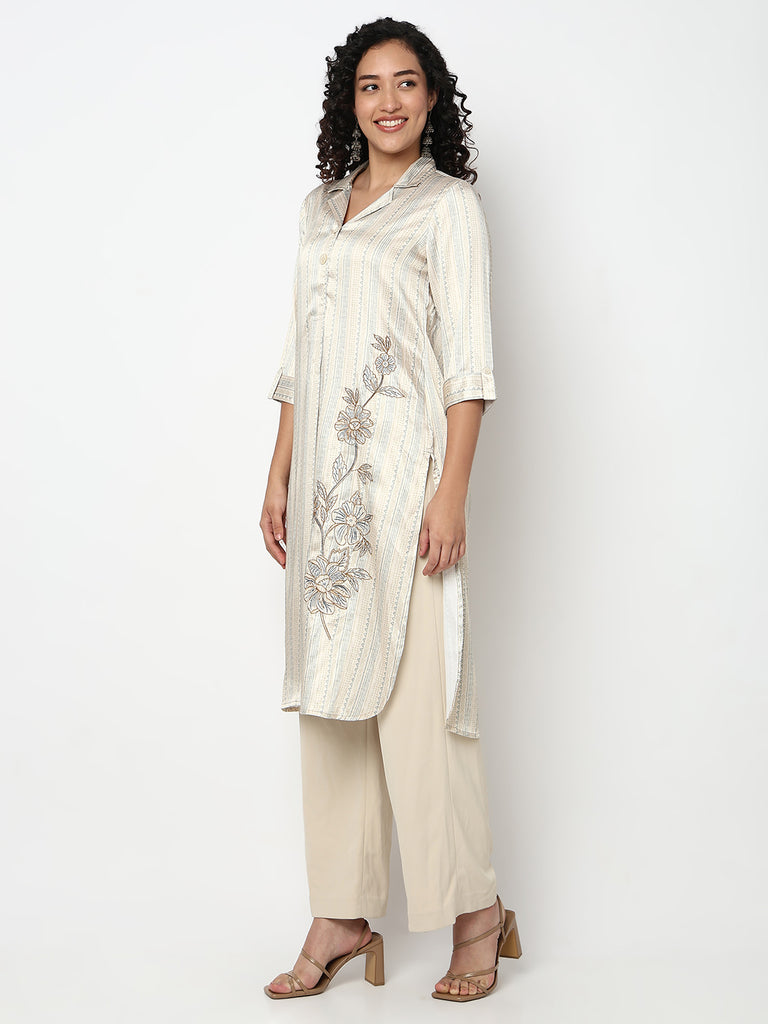 Nylangan Abstract A-Line Kurta