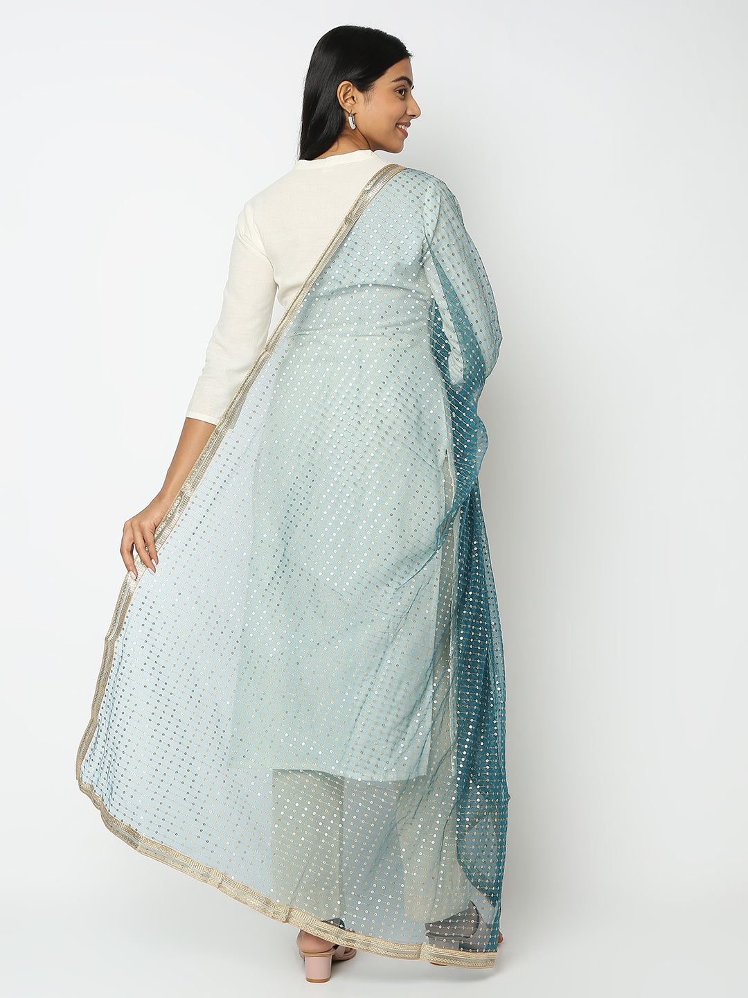 Regular Fit Embellished Dupatta
