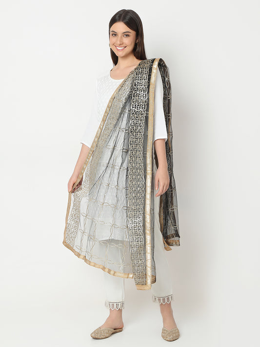Polyester Embroidered Dupatta