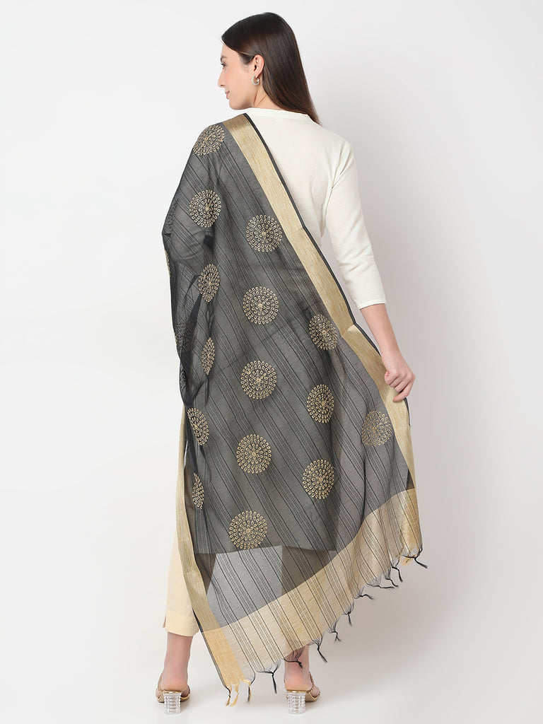 Polyester Embroidered Ethnic Dupatta