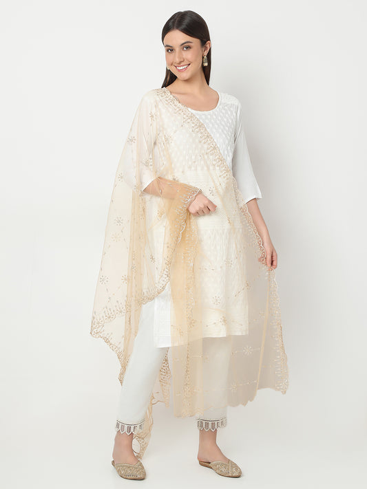 Nylon Embroidered Dupatta