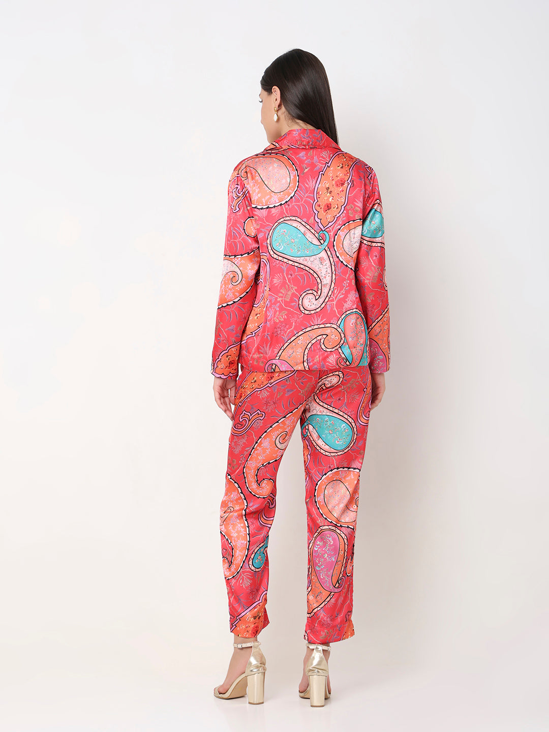 Straight Fit Printed Ethnic Set