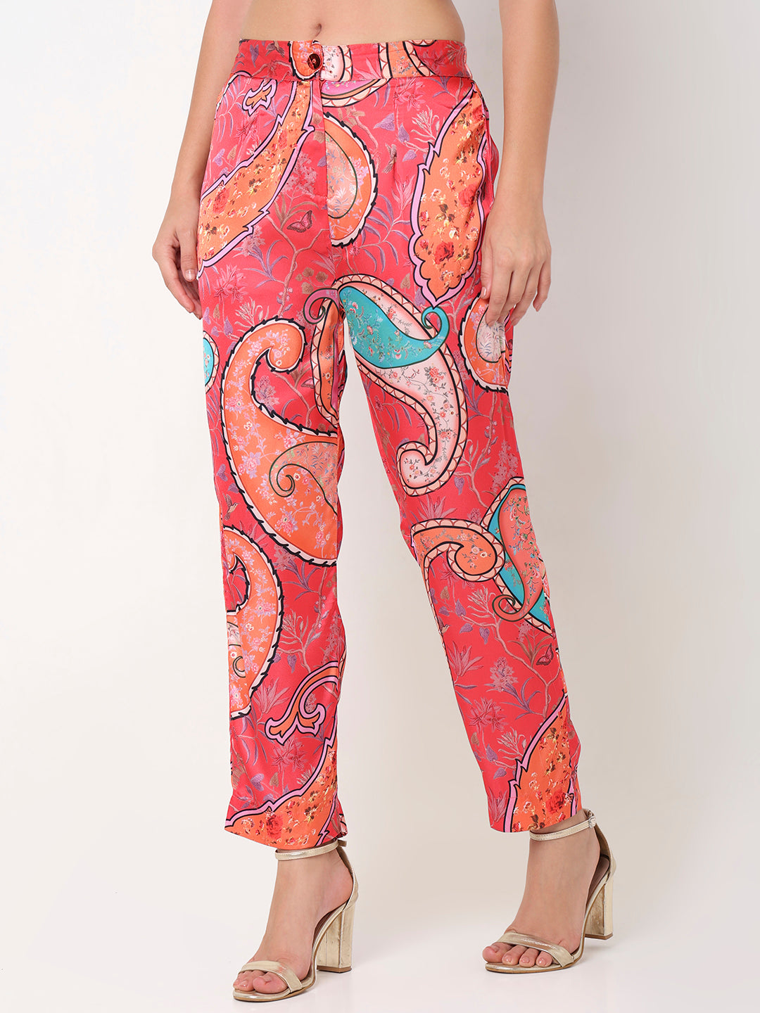 Straight Fit Printed Ethnic Set
