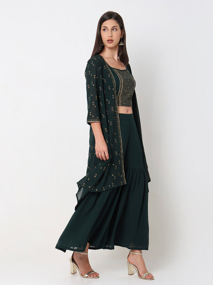 Straight Fit Printed Ethnic Set