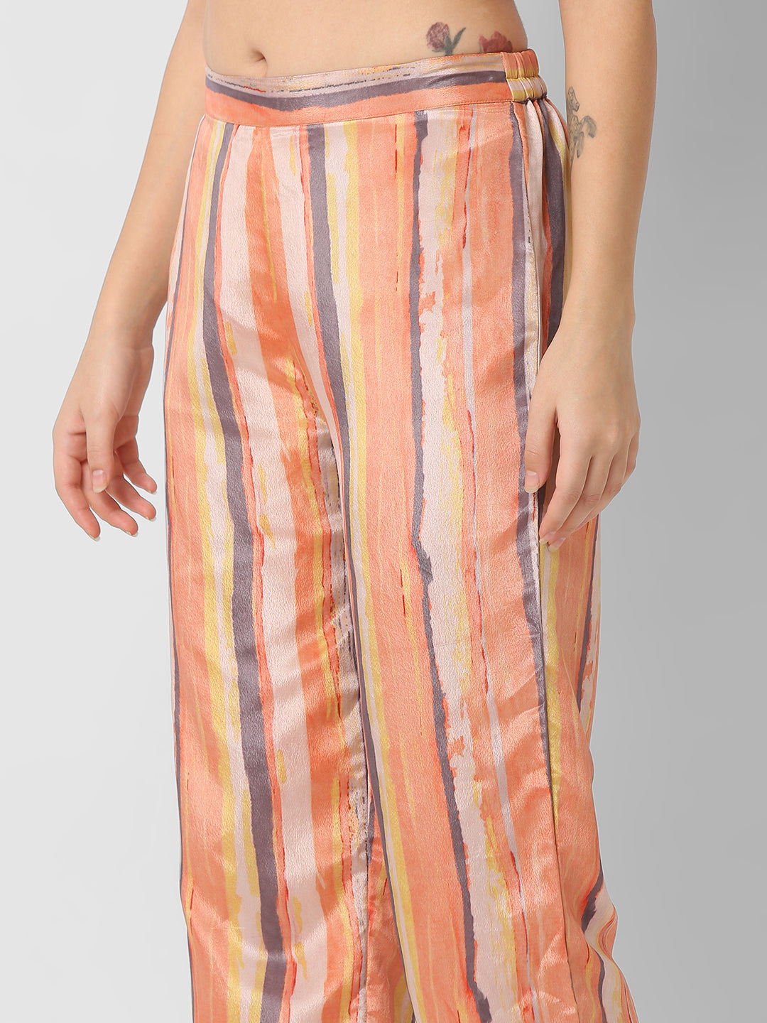 Regular Fit Printed Kaftan Inner With Pant Sets
