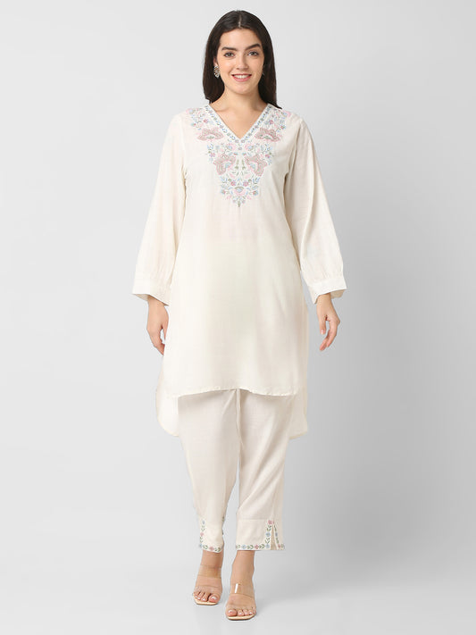Regular Fit Printed Kurta With Pant Sets