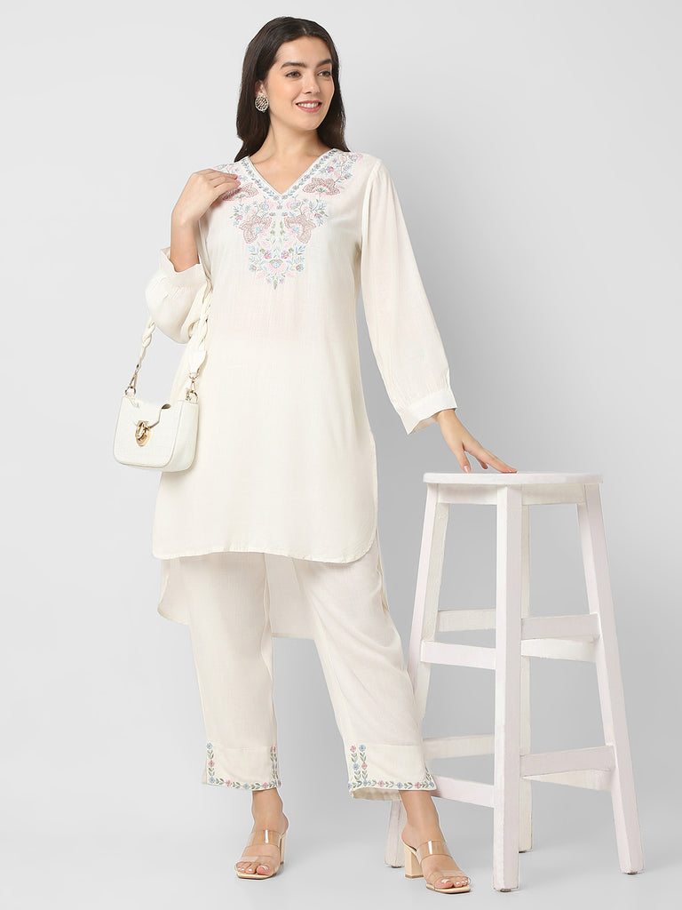 Regular Fit Printed Kurta With Pant Sets