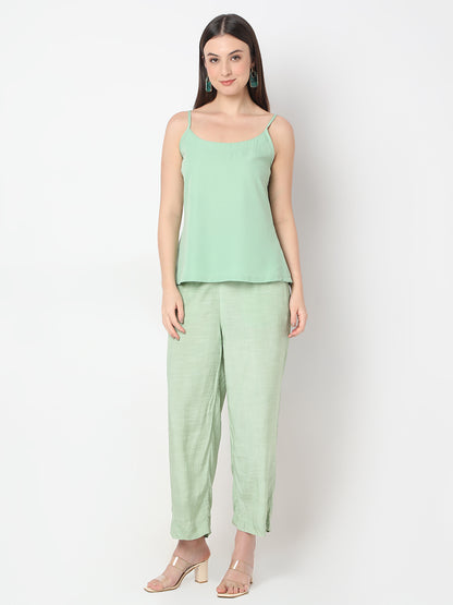 Flare Fit Printed Kaftaan Slip and Kurta with Pant Set