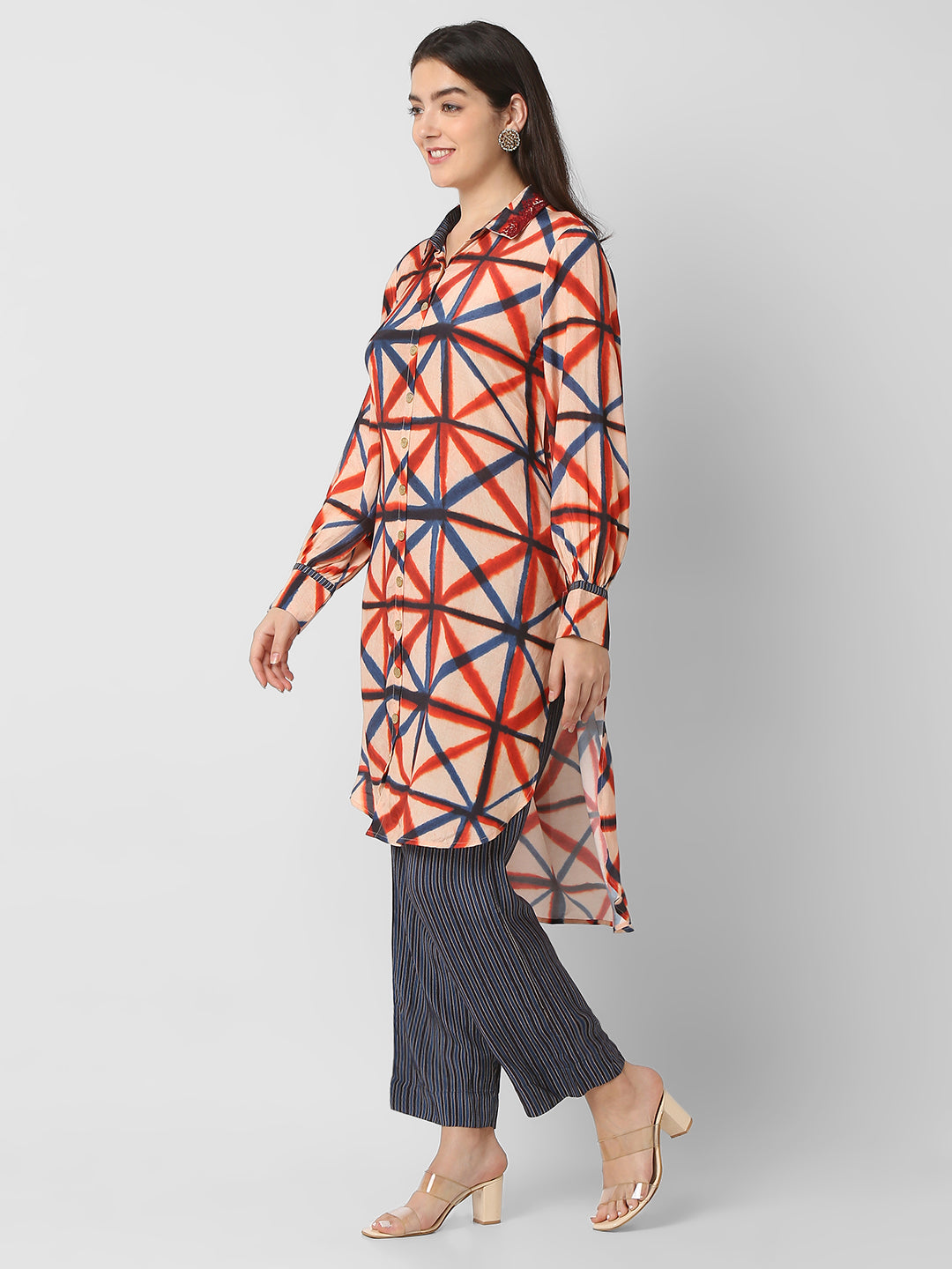 Straight Fit Printed Kurta With Pant Sets