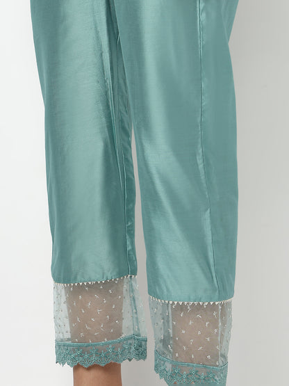 Flared Printed Kurta with Pant Set