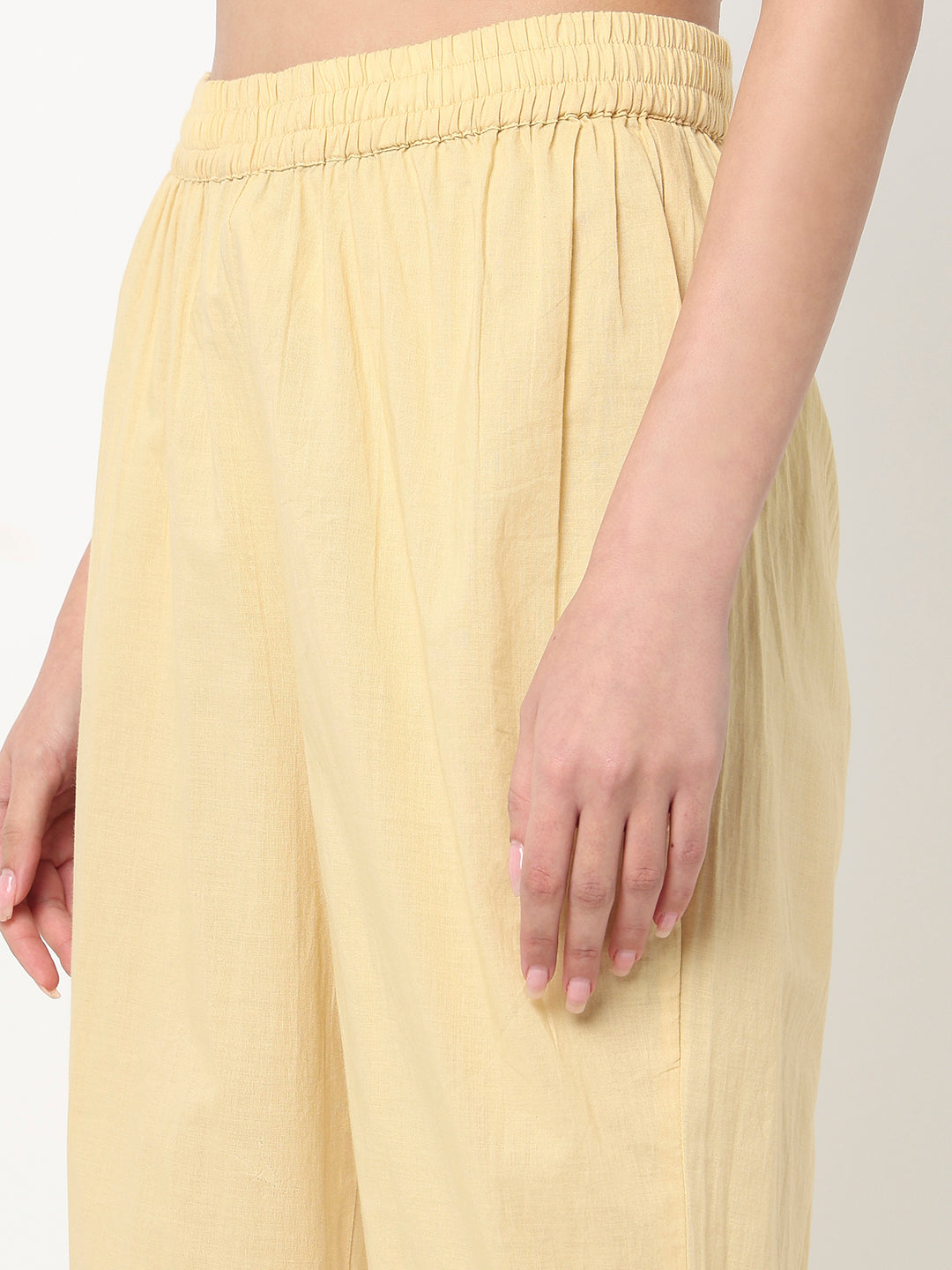 V-Neck Printed Straight Kurta and Pant with Dupatta Set
