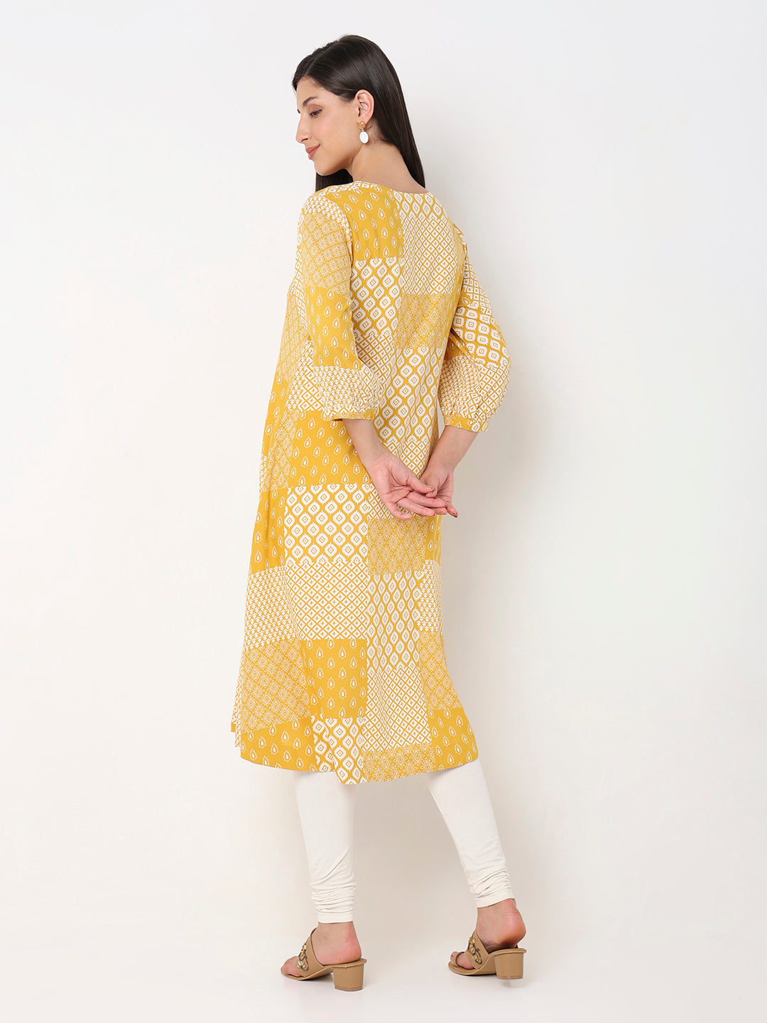 Straight Fit Printed Kurta