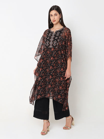 Straight Fit Printed Kurta