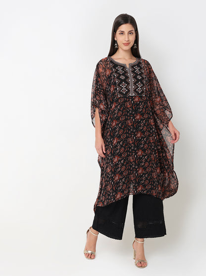 Straight Fit Printed Kurta