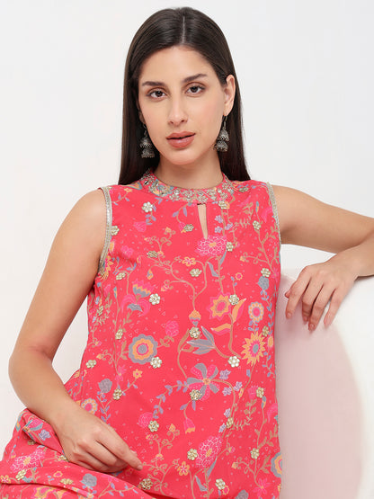 Straight Fit Printed Kurta