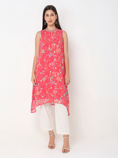 Straight Fit Printed Kurta