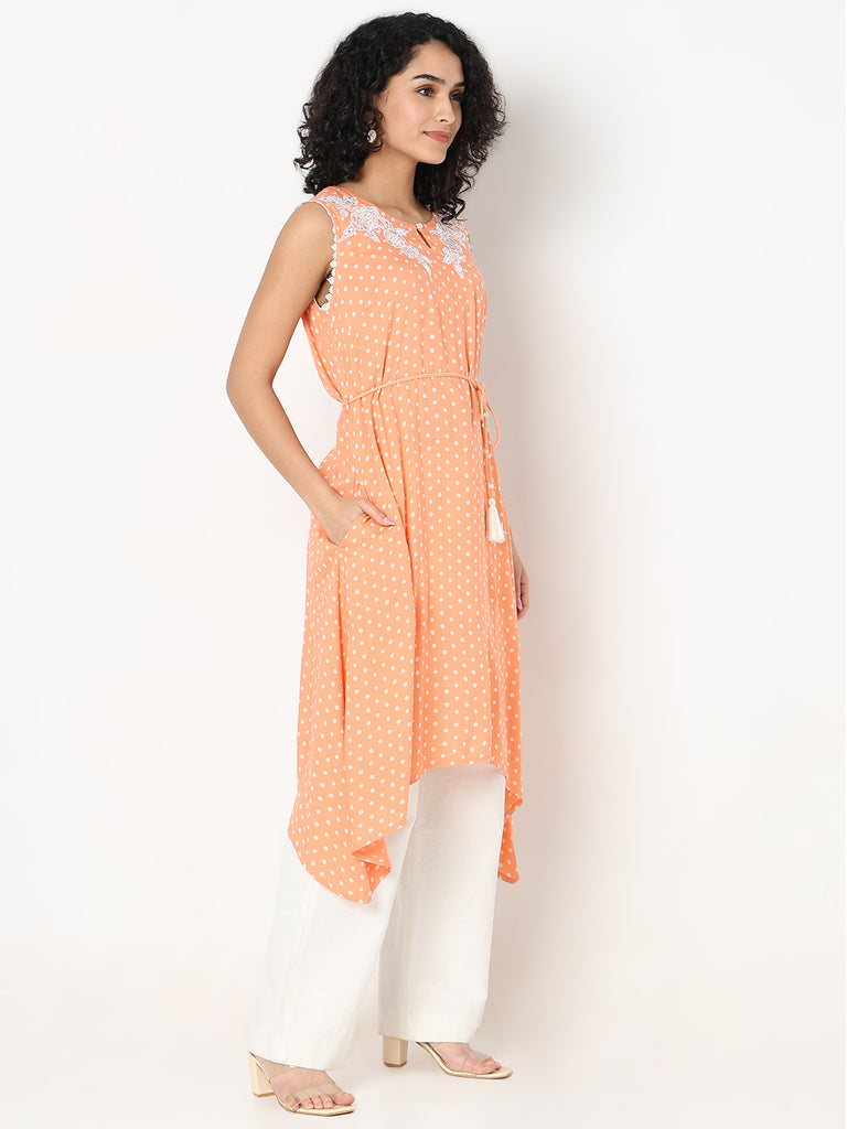 Regular Fit Printed Kurta