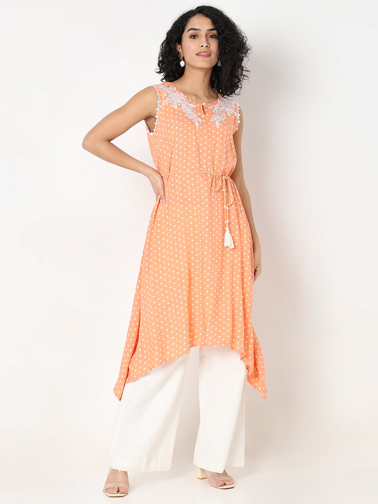 Regular Fit Printed Kurta