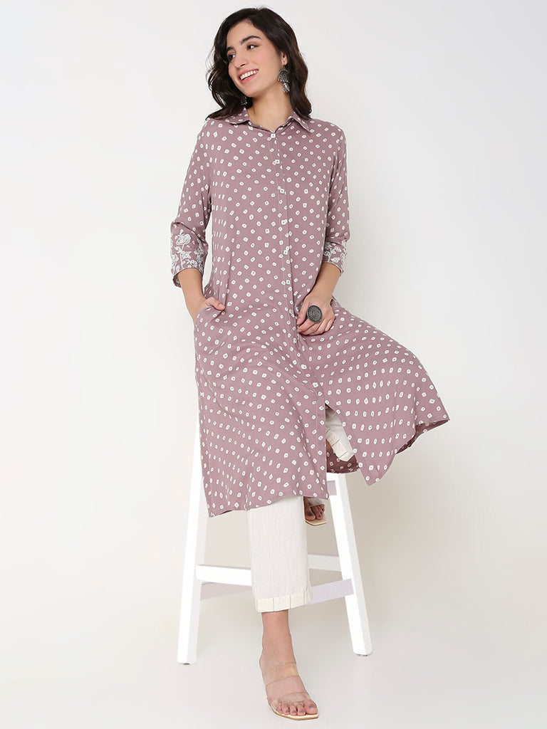 Regular Fit Printed Kurta