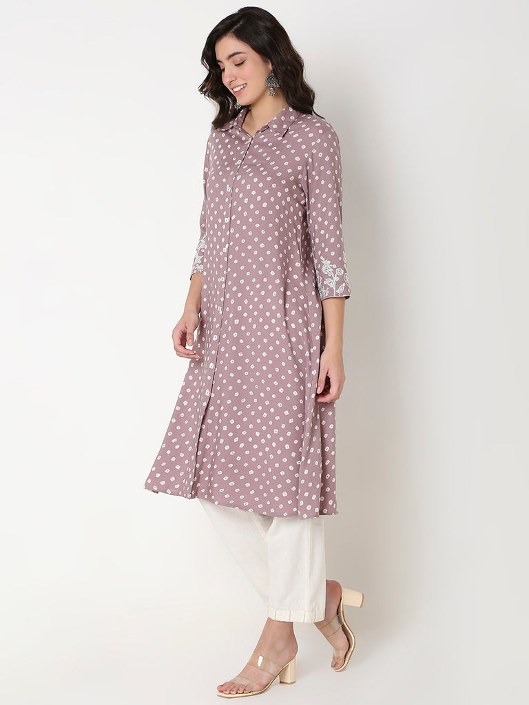 Regular Fit Printed Kurta