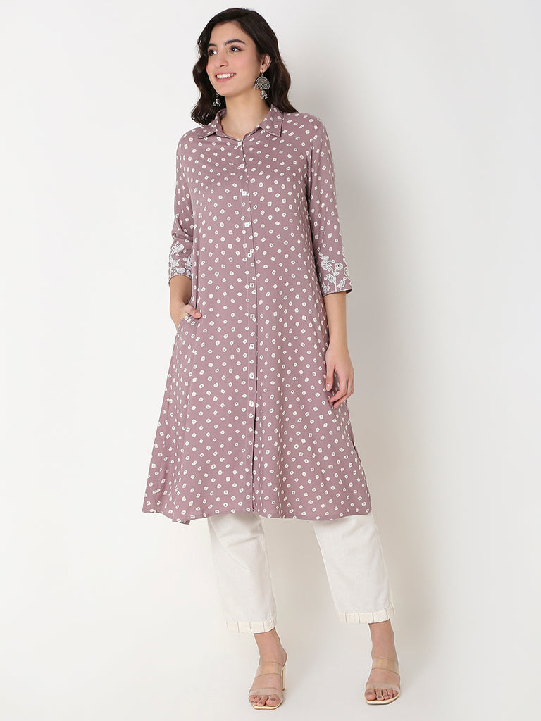 Regular Fit Printed Kurta