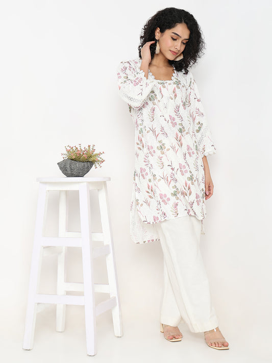 Straight Fit Printed Kurta