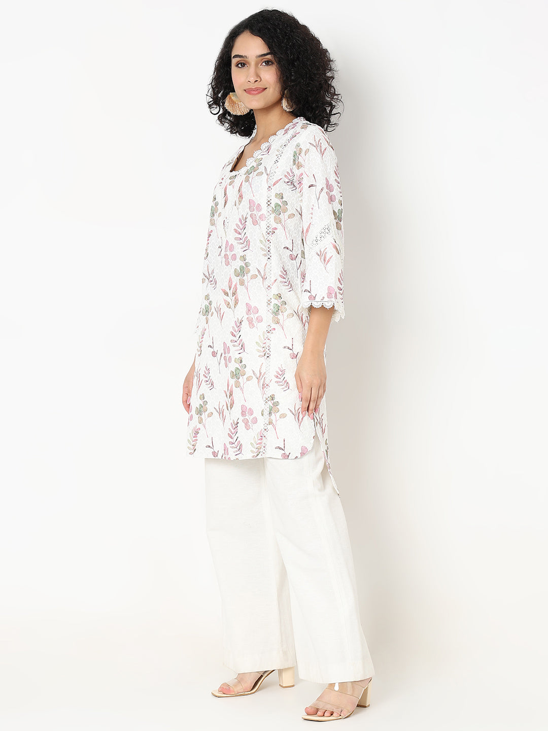 Straight Fit Printed Kurta