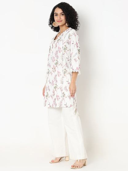 Straight Fit Printed Kurta