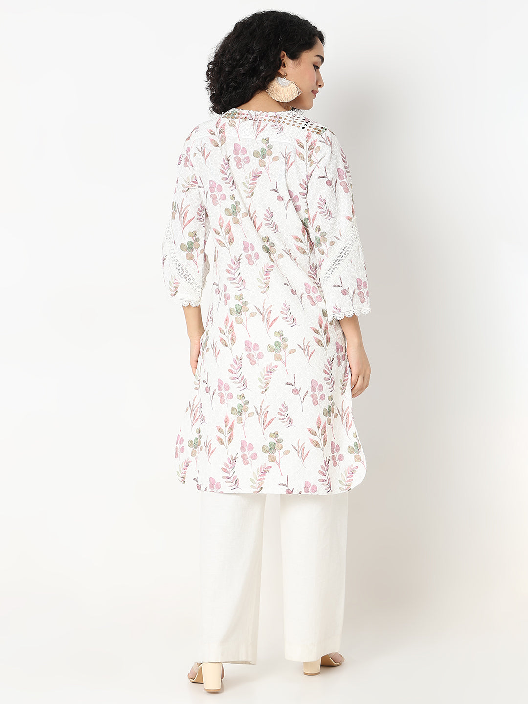 Straight Fit Printed Kurta