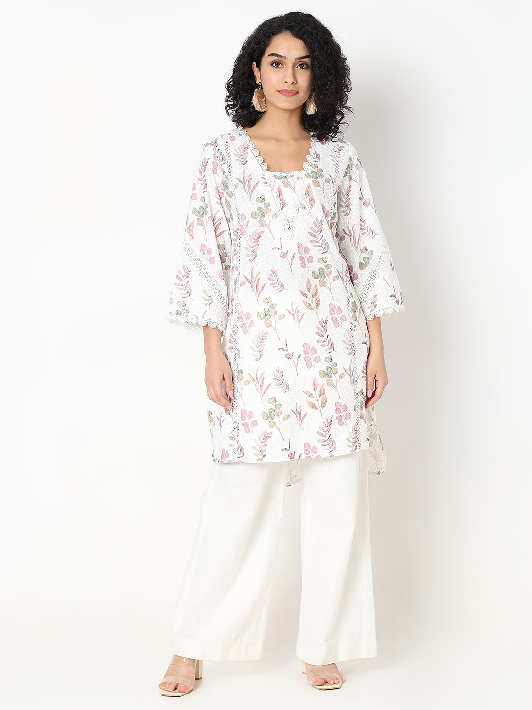 Straight Fit Printed Kurta
