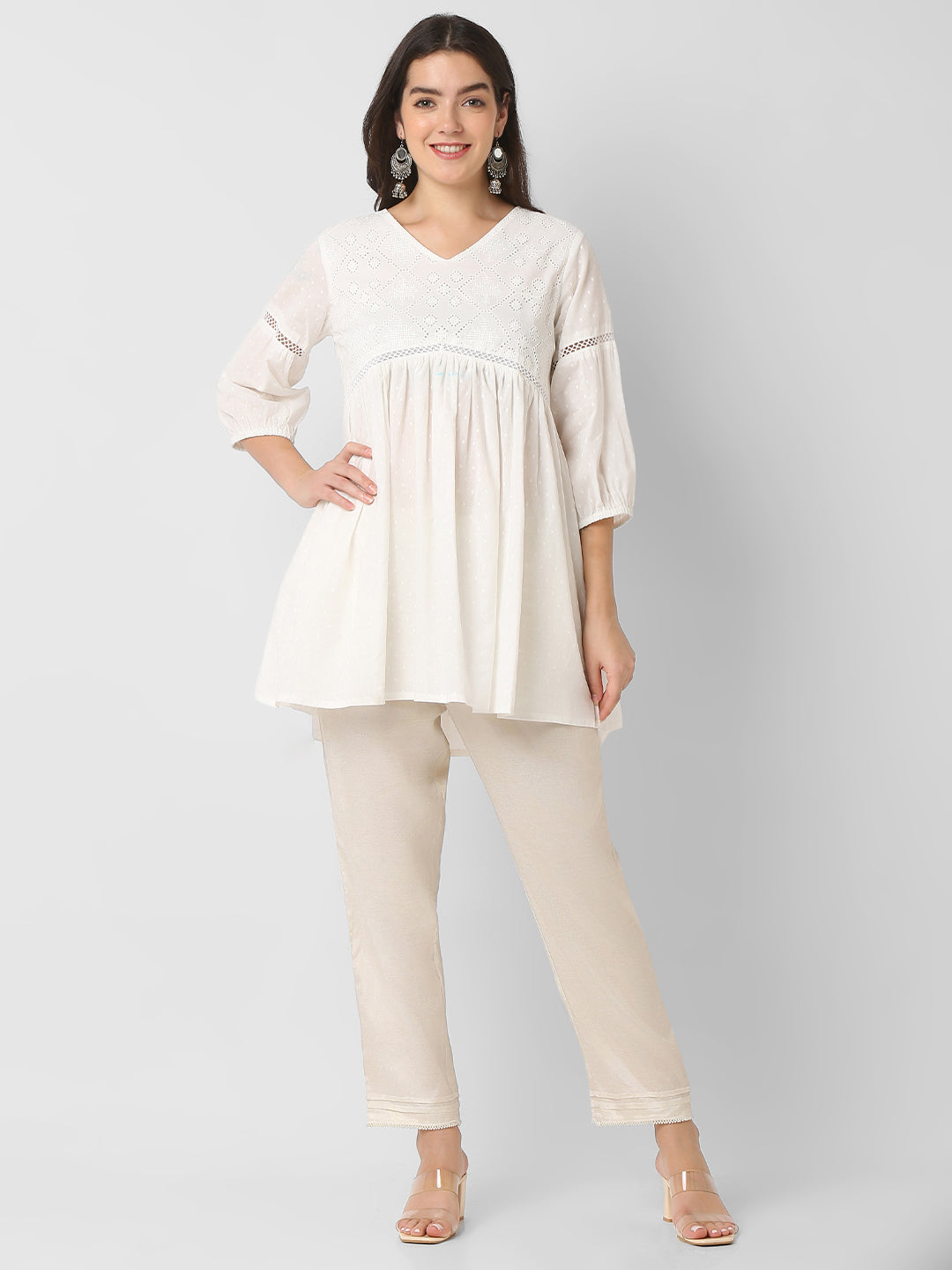 Regular Fit Solid Kurta