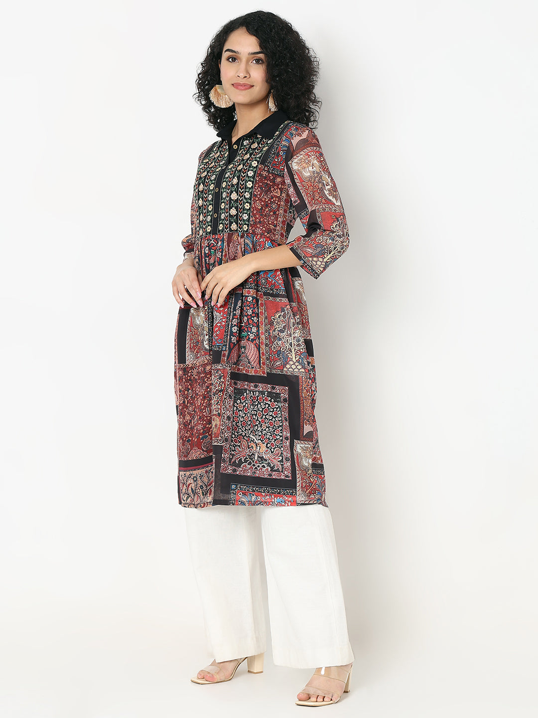 Regular Fit Printed Kurta