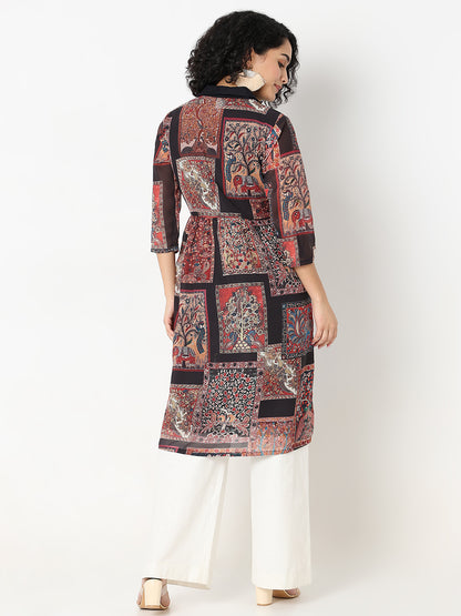 Regular Fit Printed Kurta