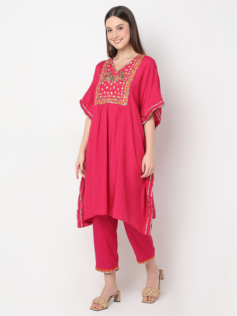 Straight Fit Printed Straight Kurta