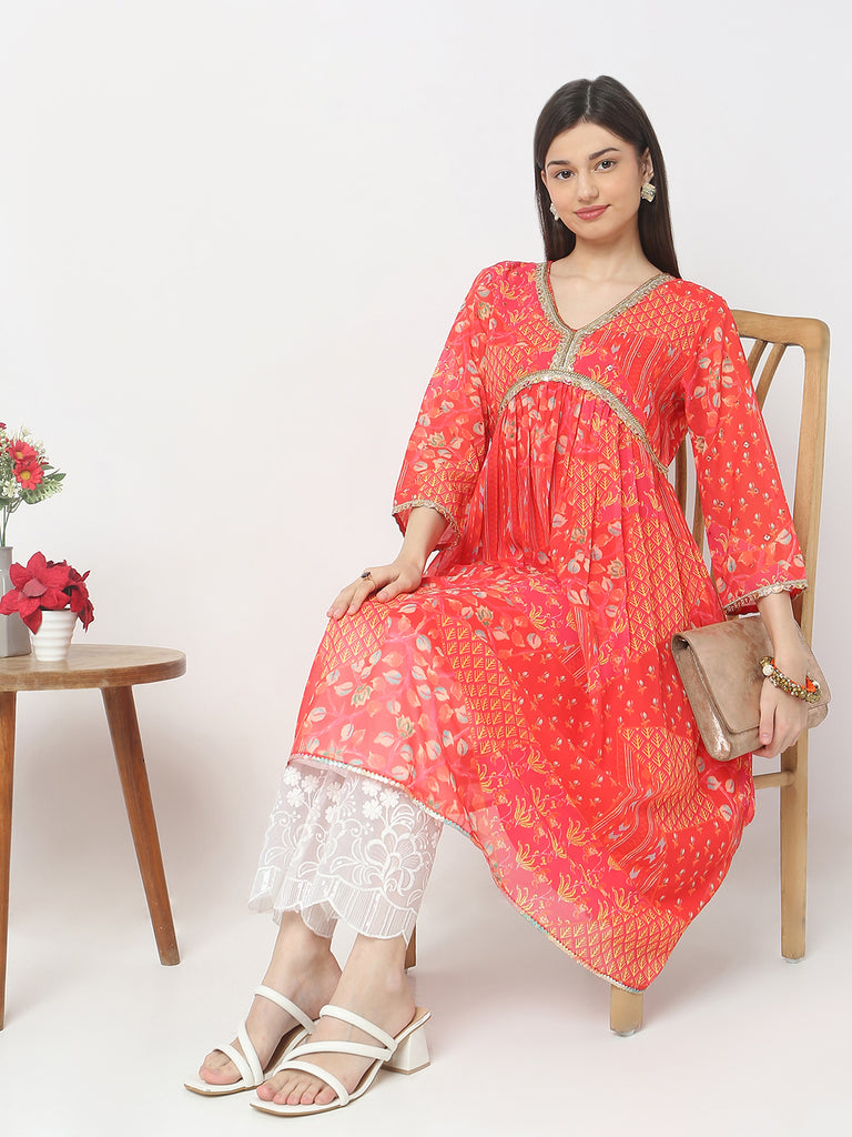 Regular Fit Printed Kurta