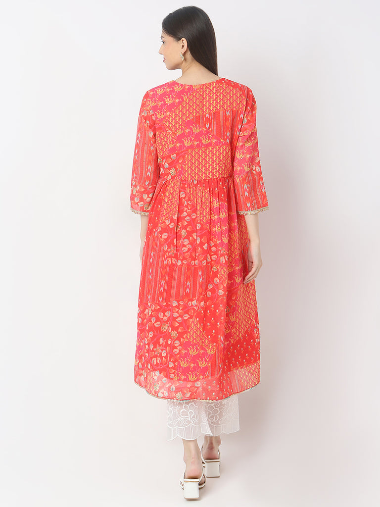 Regular Fit Printed Kurta