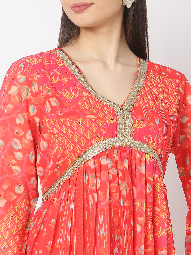 Regular Fit Printed Kurta