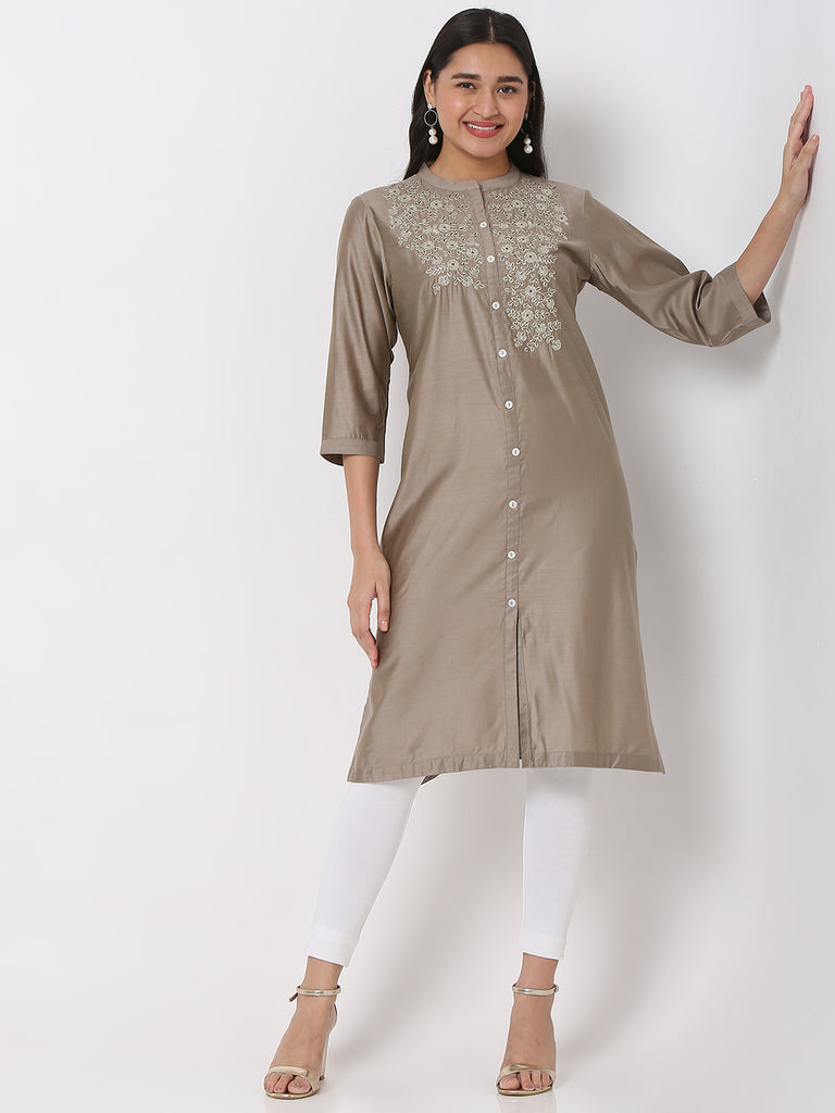 Buy Embroidered Kurtis for Women Latest Design Online in India at Nehamta –  Traditional Kurti Online Store | Indian Ethnic Wear for Women
